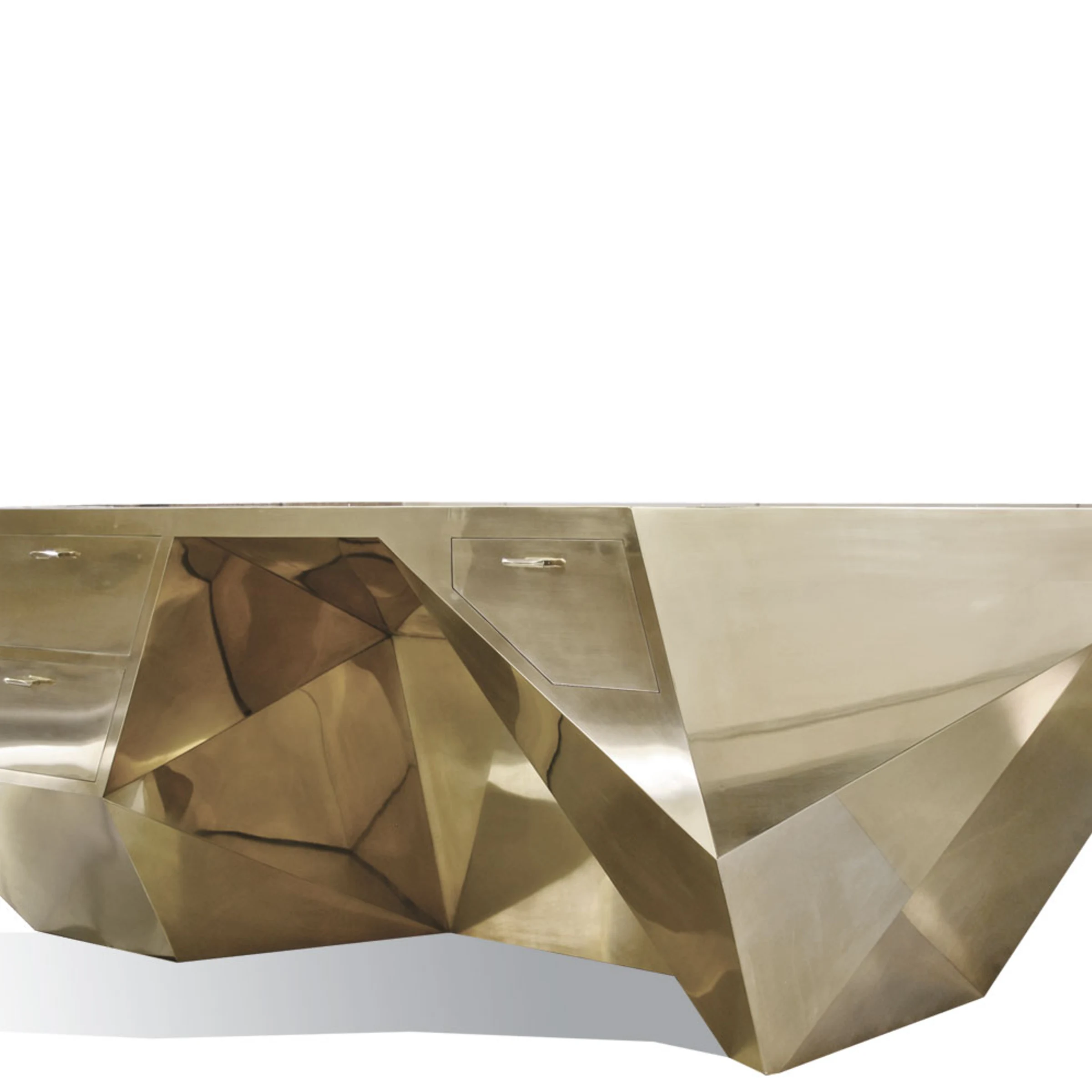 Popova Brass Desk