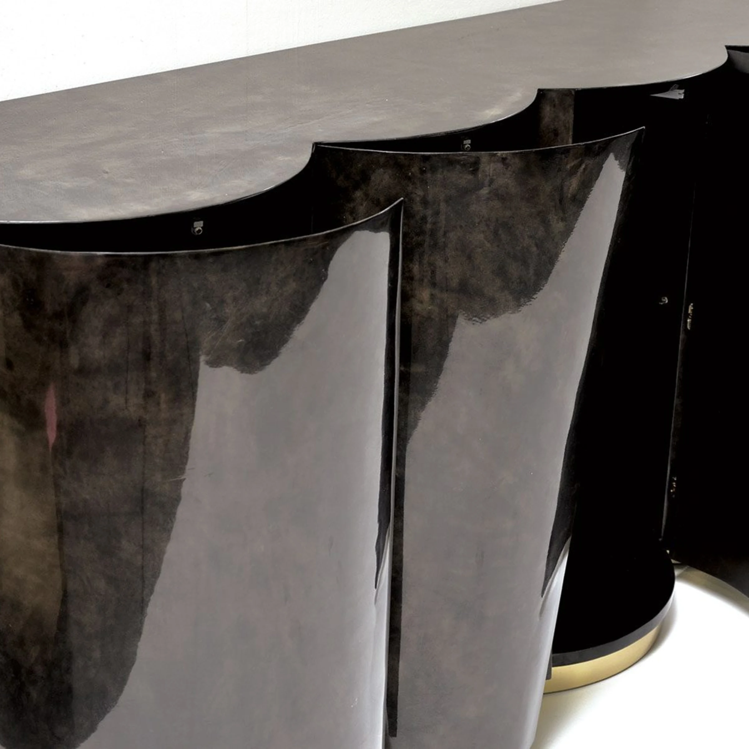 Colonnade Parchment Sideboard interior view