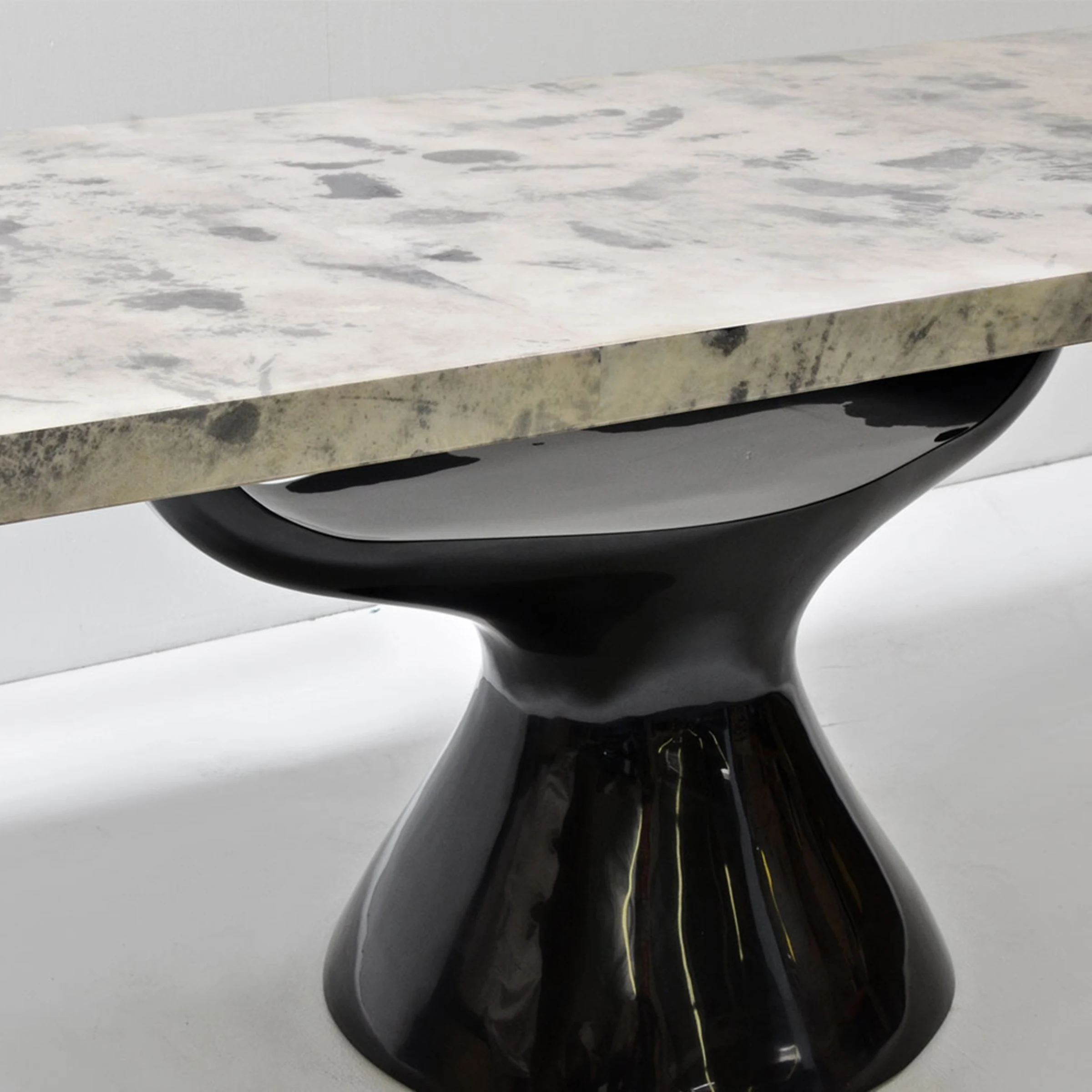 Isoform Parchment Dining Table
