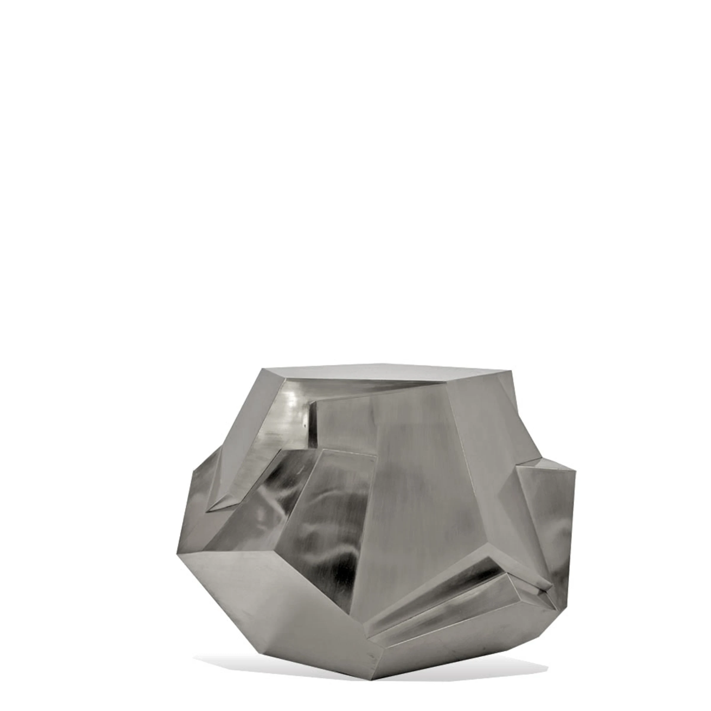Kryptonite Stainless Side Table