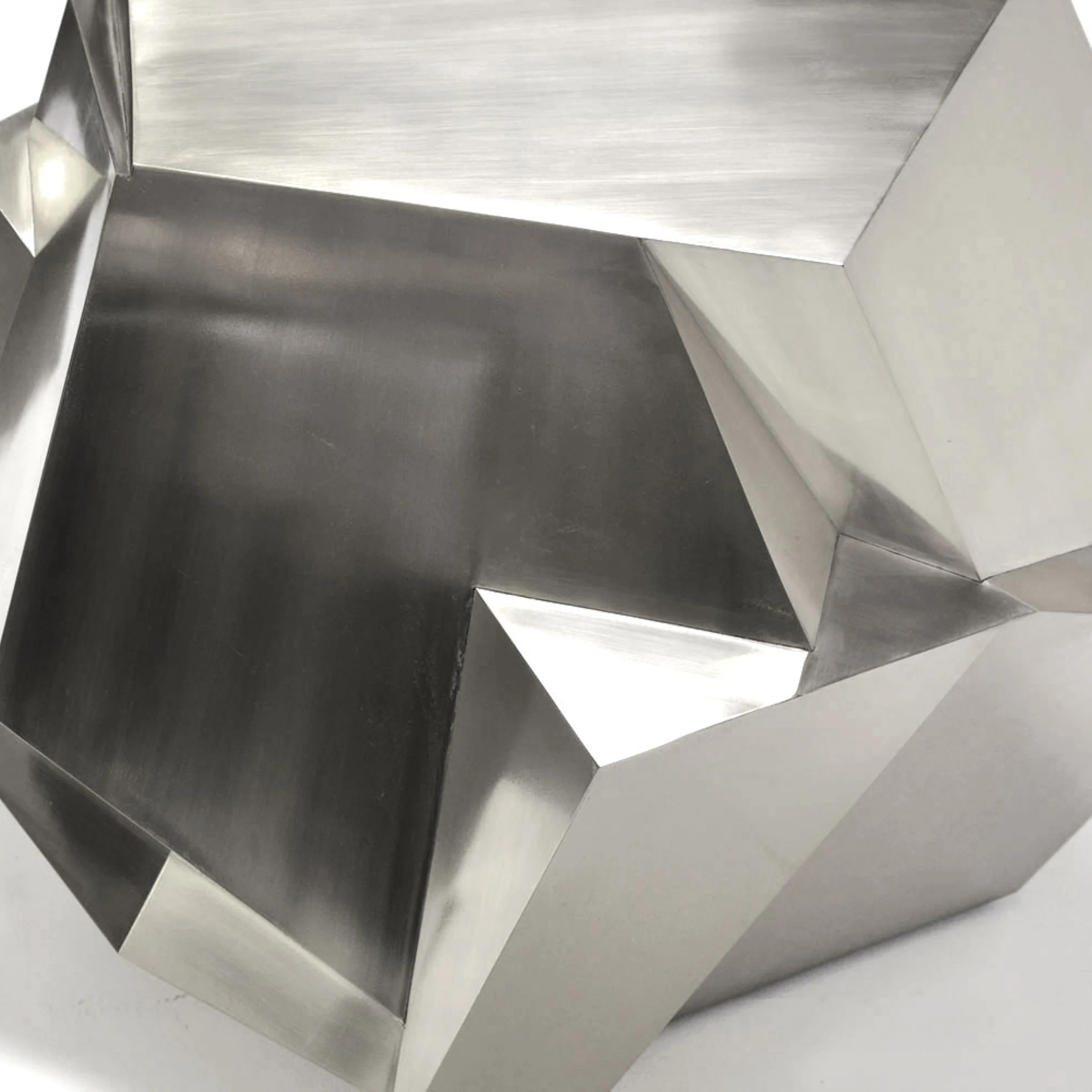 Kryptonite Stainless Side Table
