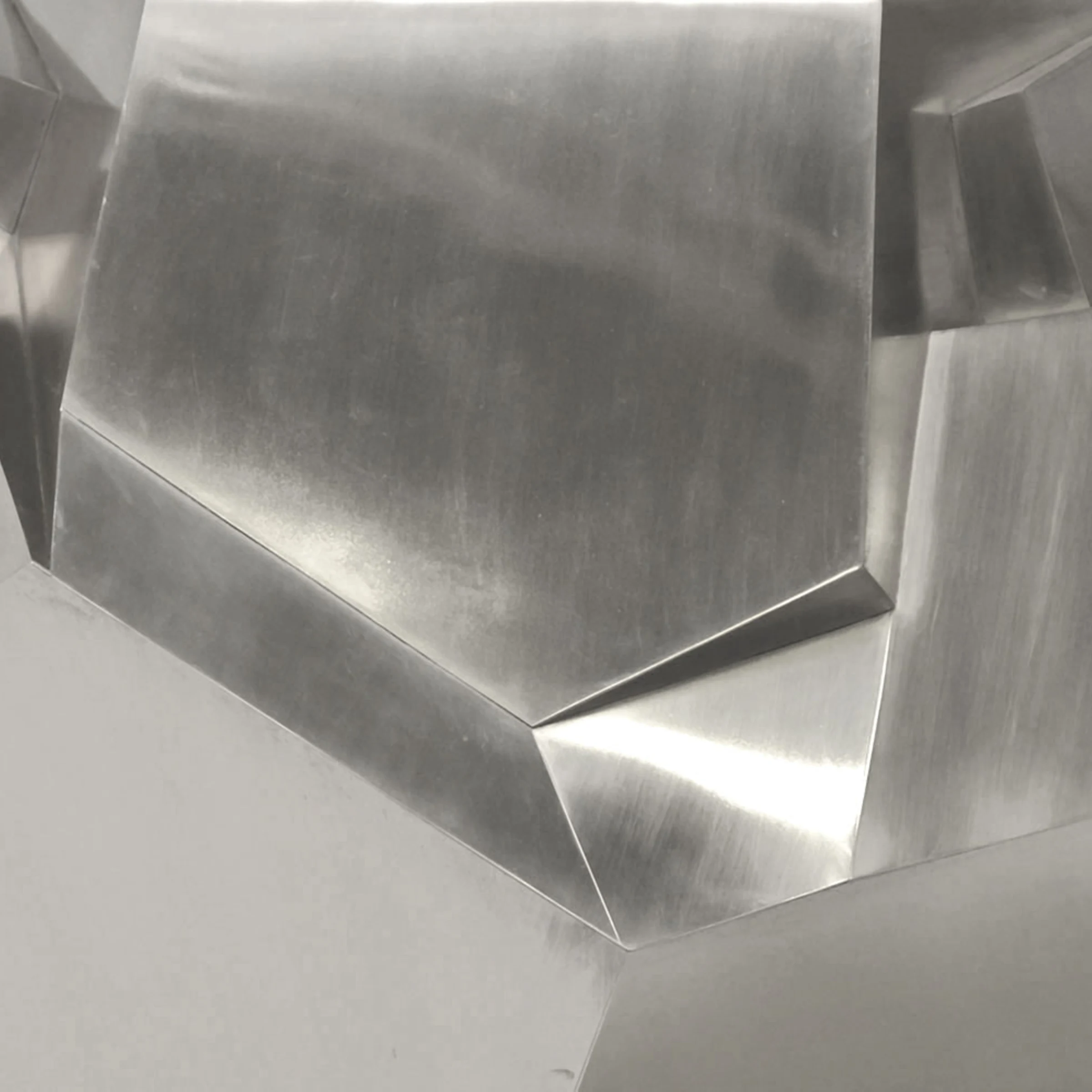 Kryptonite Stainless Side Table