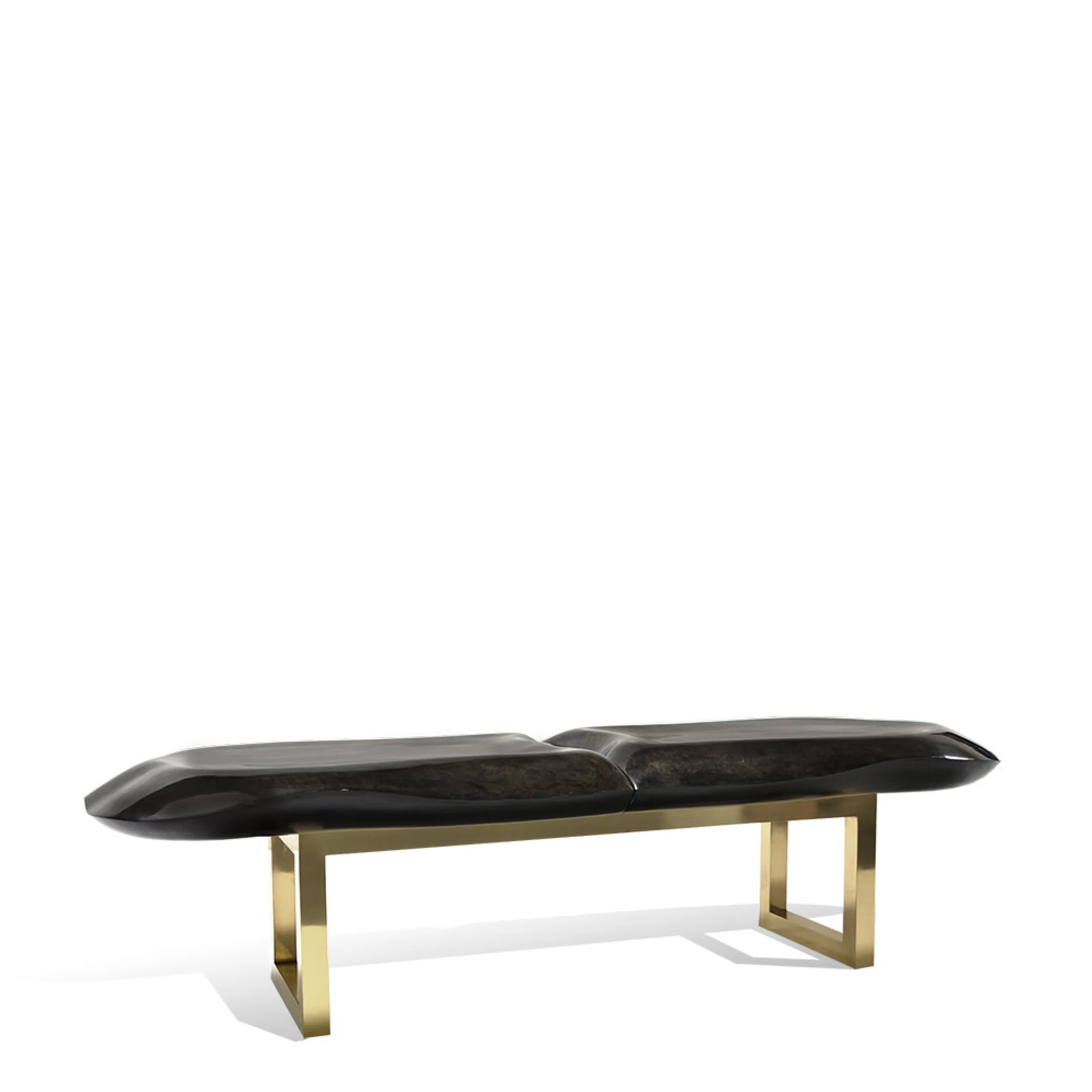 Molded Brass Bench