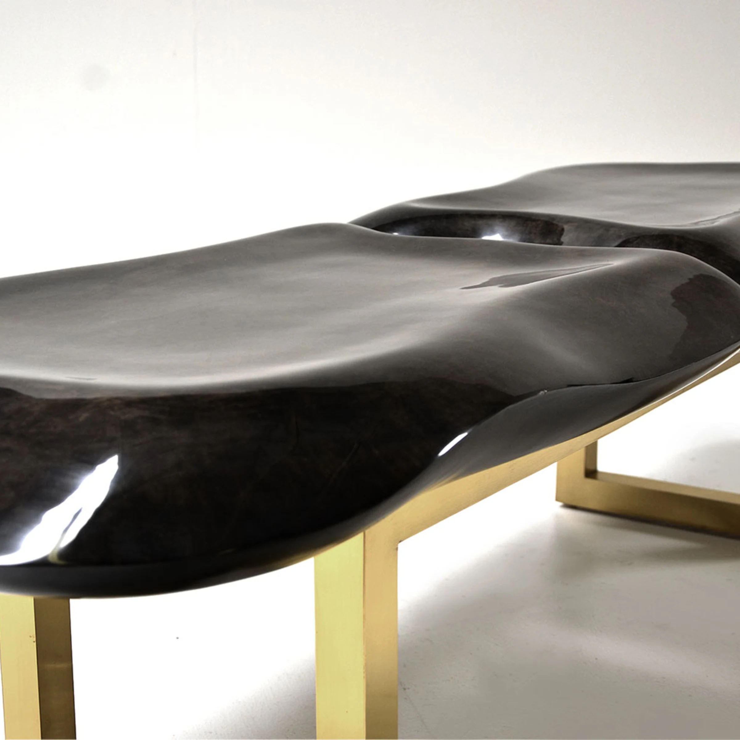 Molded Brass Bench
