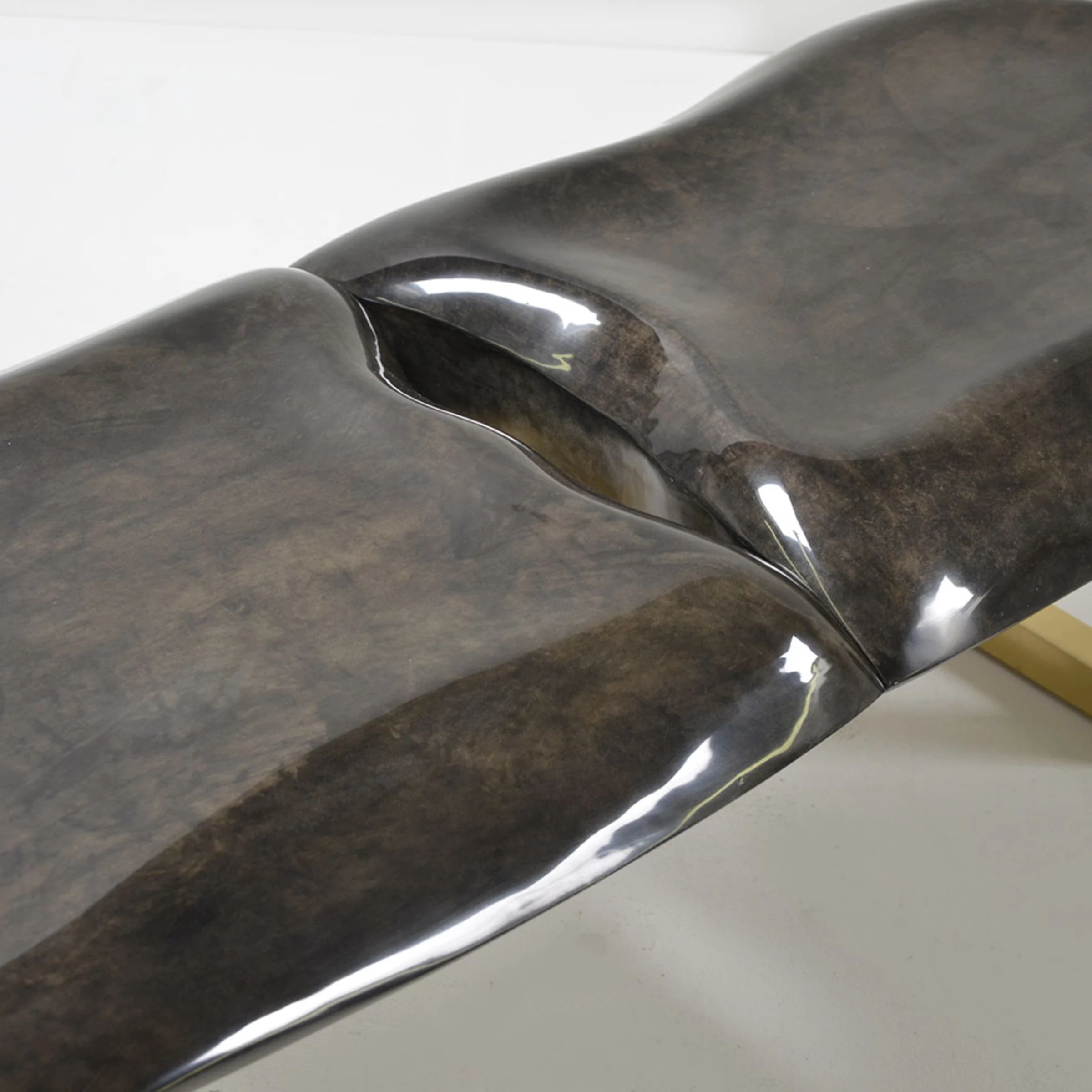 Molded Brass Bench