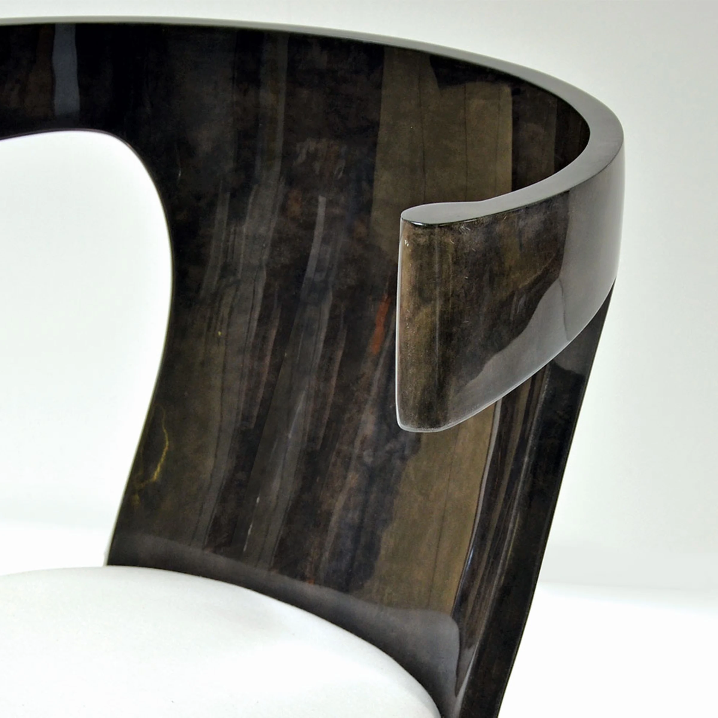 Bullhorn Parchment Chair