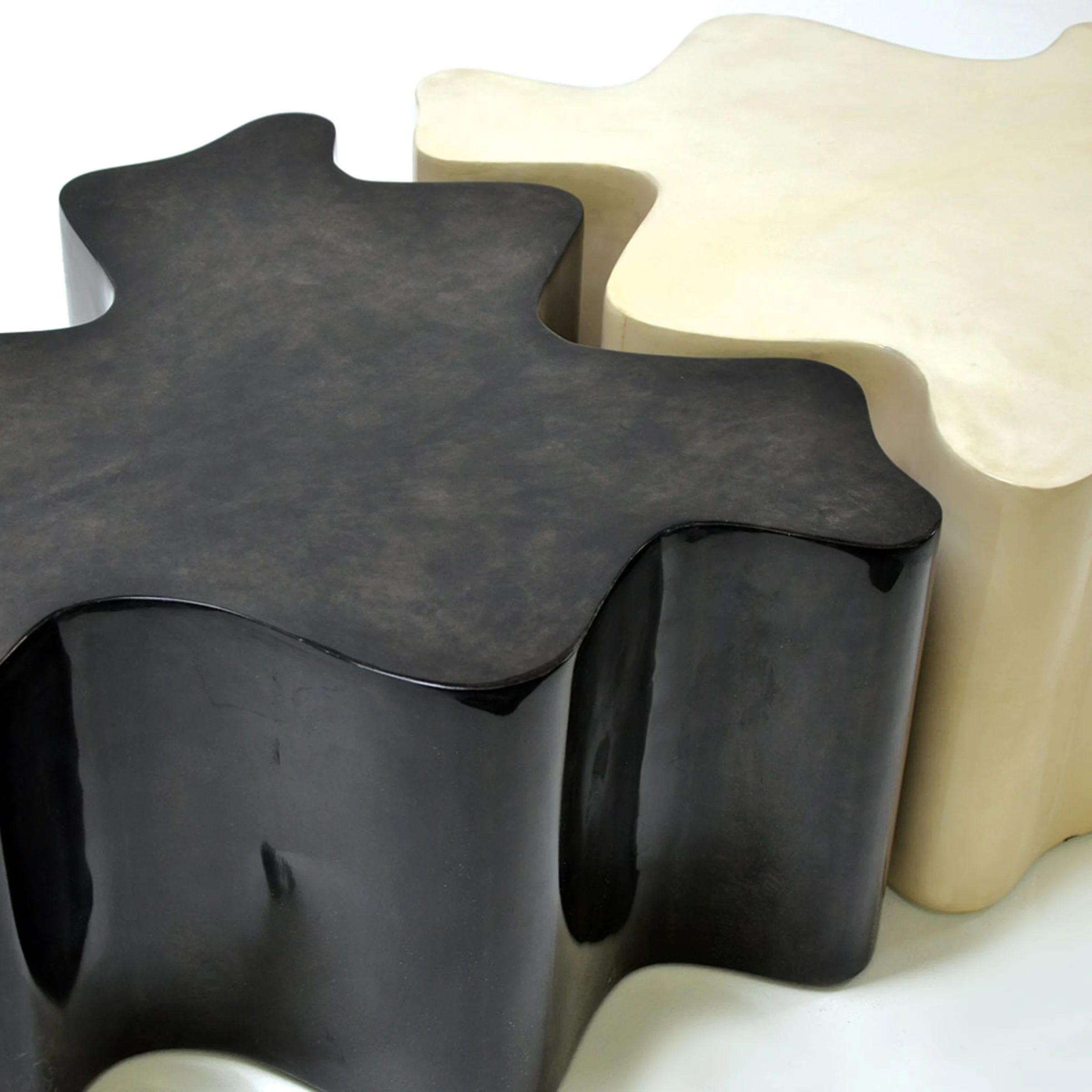 Associated Parchment Coffee Table