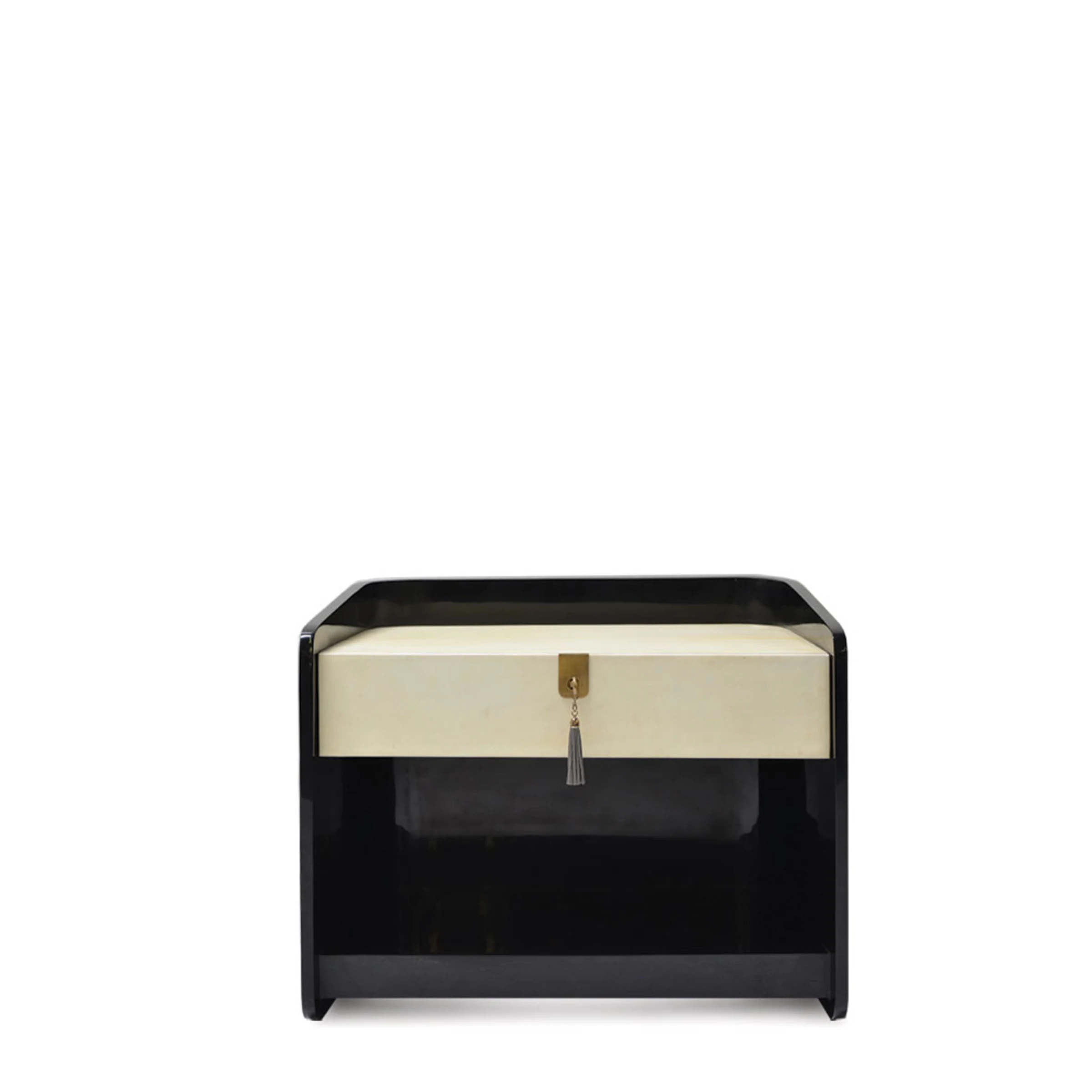Blaze Parchment Nightstand