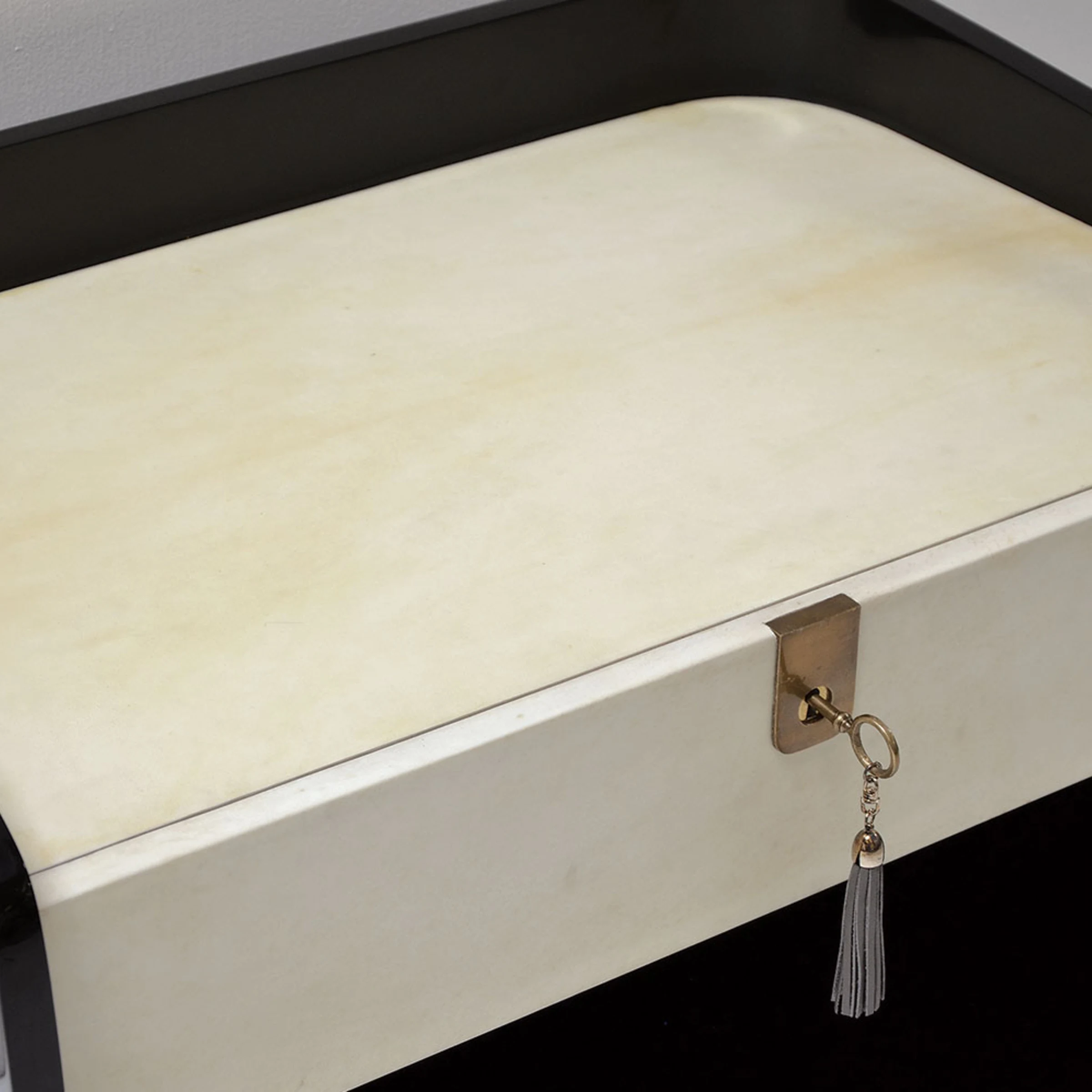 Blaze Parchment Nightstand