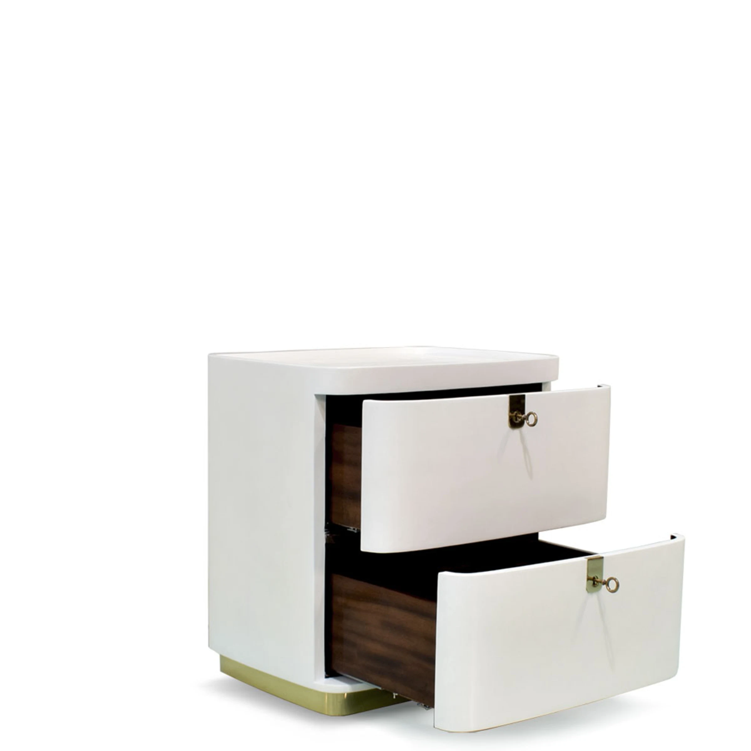 Moog Parchment Nightstand