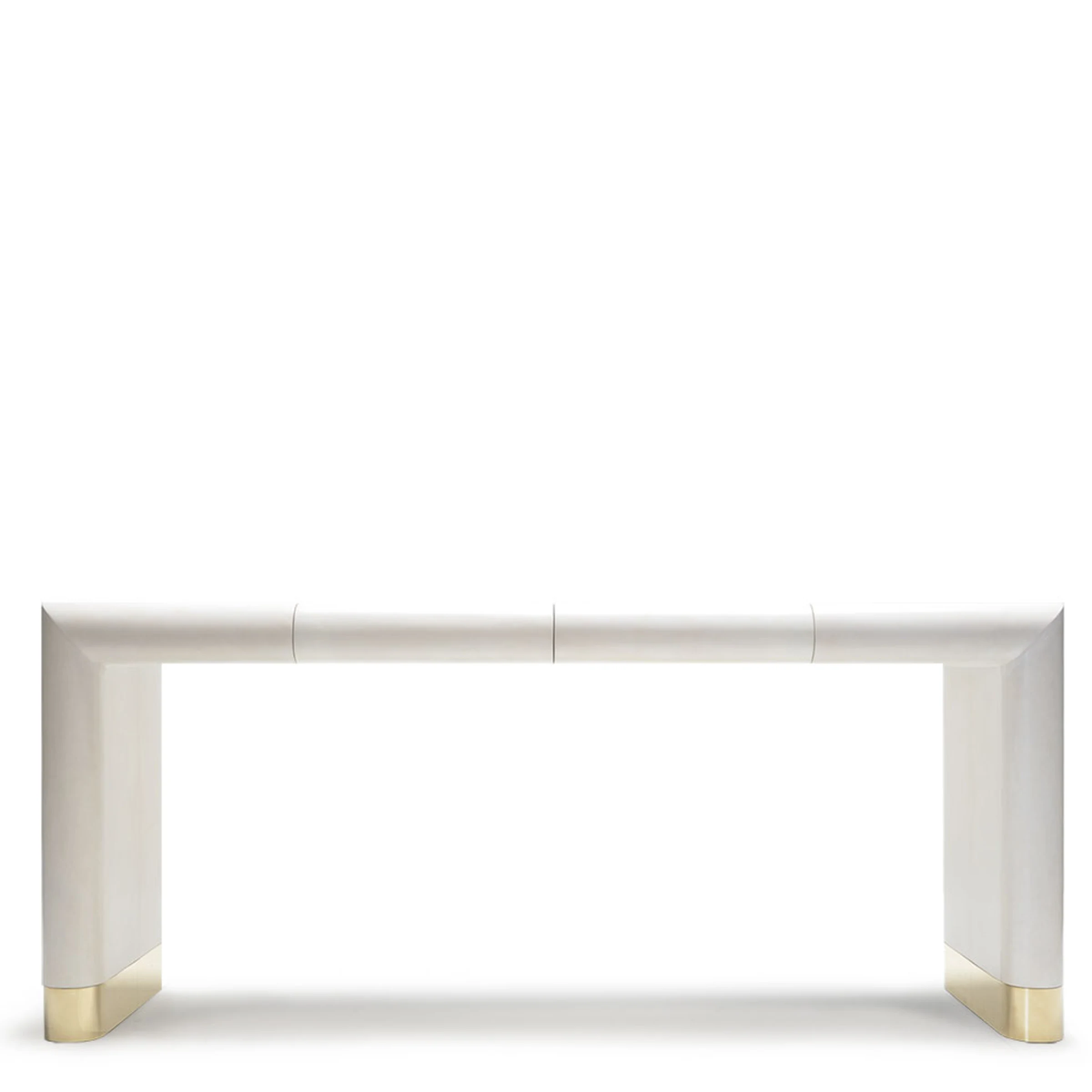 Leo Parchment Console Table