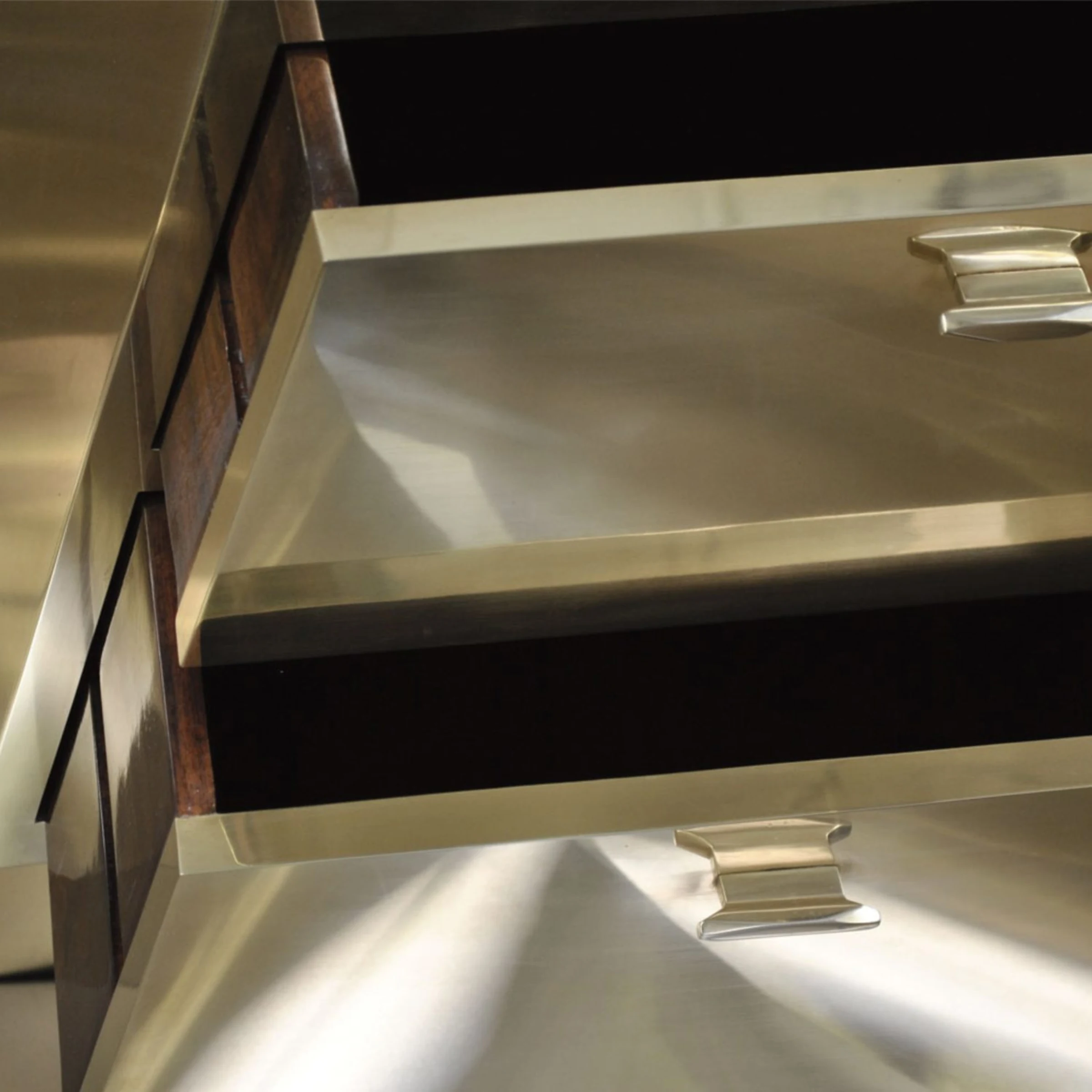 Popova Brass Desk detail 2 view